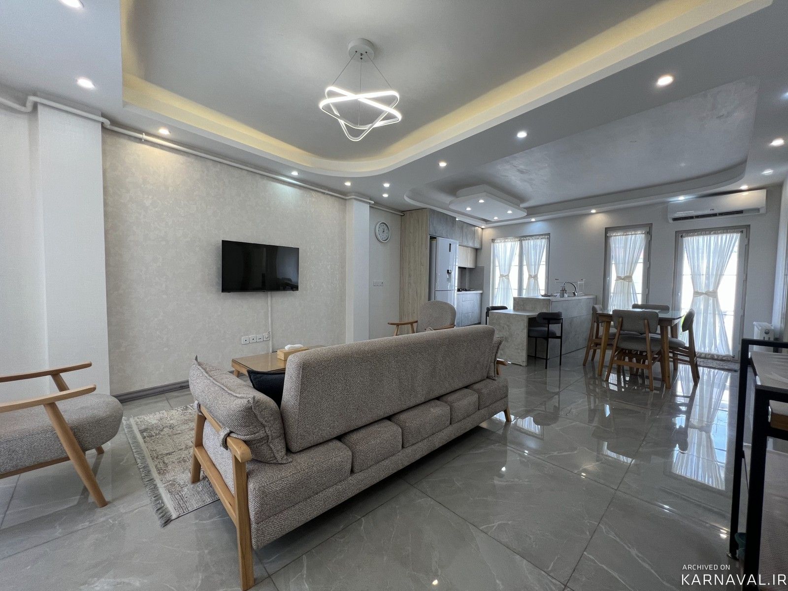 ویلای دوخوابه نوساز خانه سپید