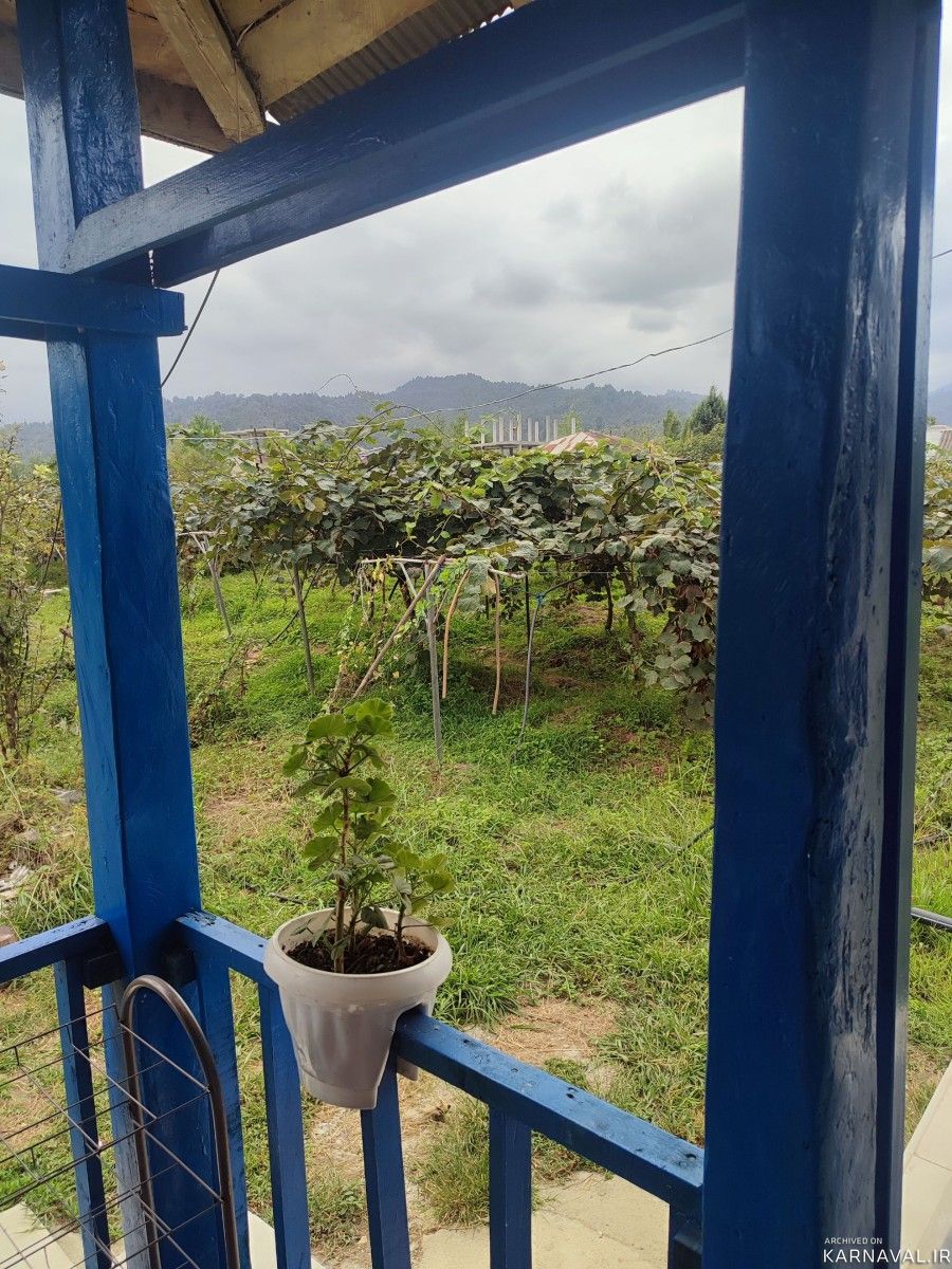 باغ  ویلای تک خواب کلبه ی آبی