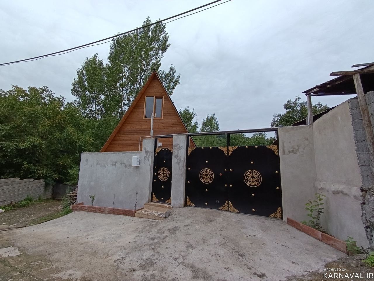 کلبه چوبی سوئیسی در سوادکوه کلبه چوبی سوئیسی در سوادکوه