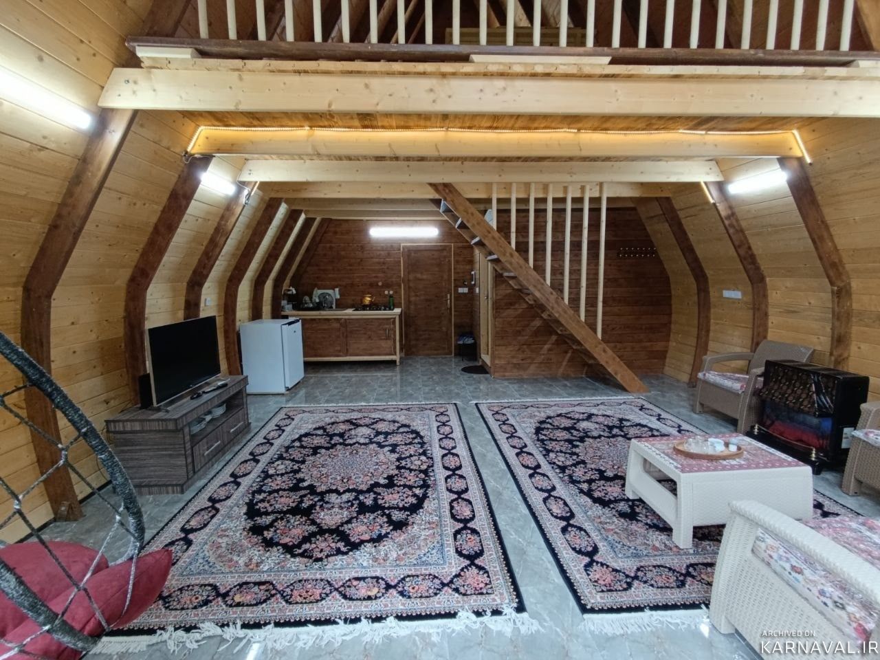 کلبه چوبی سوئیسی در سوادکوه کلبه چوبی سوئیسی در سوادکوه