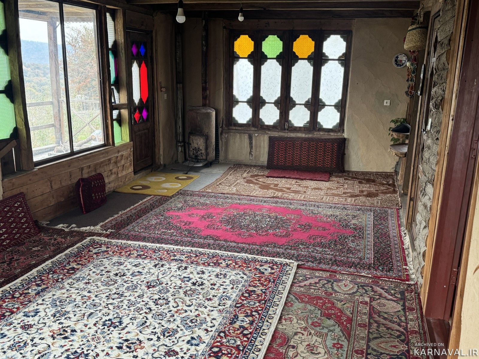 کلبه جنگلی دریاچه الندان