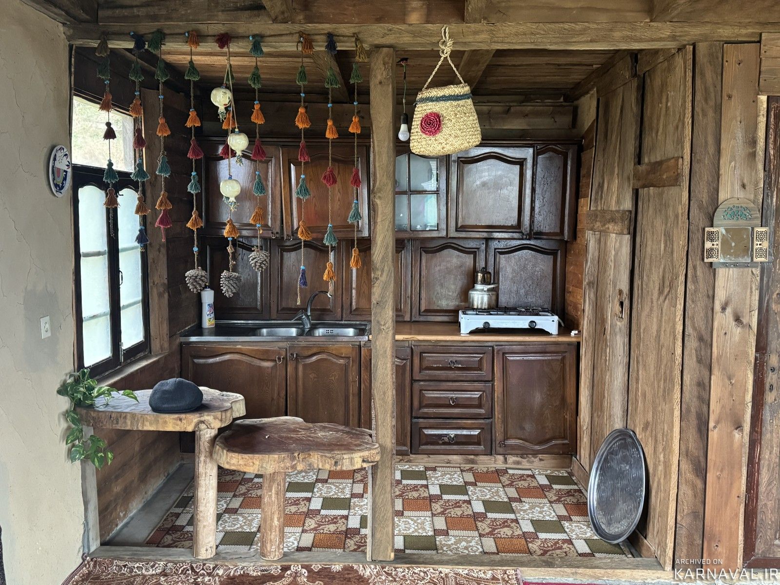 کلبه جنگلی دریاچه الندان