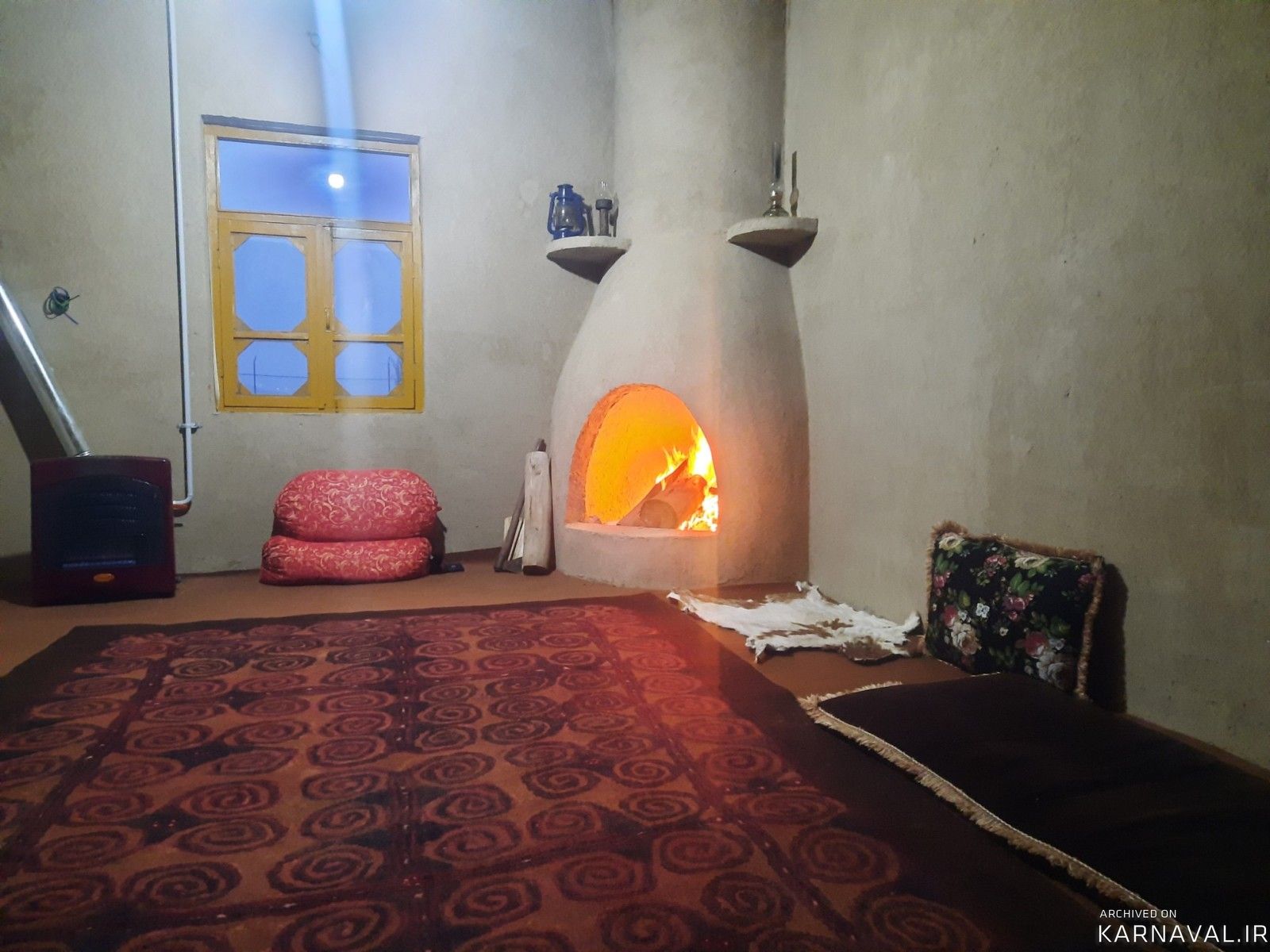 بومگردی ماری گل اتاق افراگل