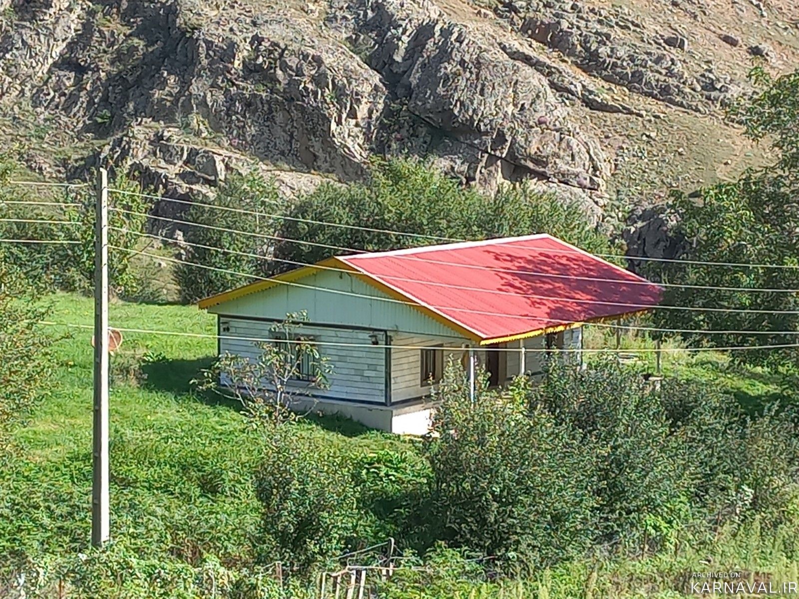 ویلای یک خوابه زیبا در روستای لر ریک