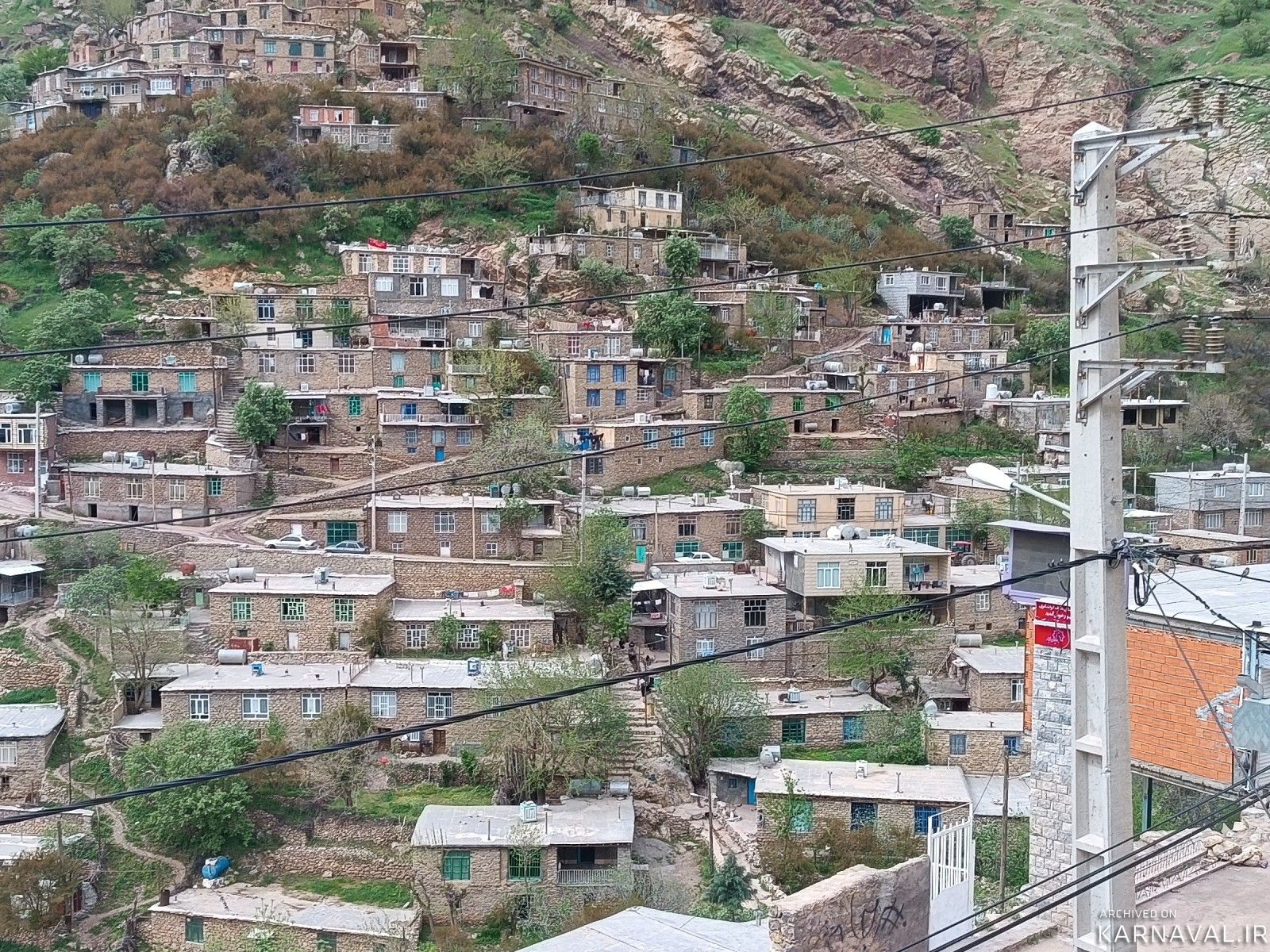 خانه روستایی تک خوابه با منظره کوهستانی خانه روستایی تک خوابه با منظره کوهستانی