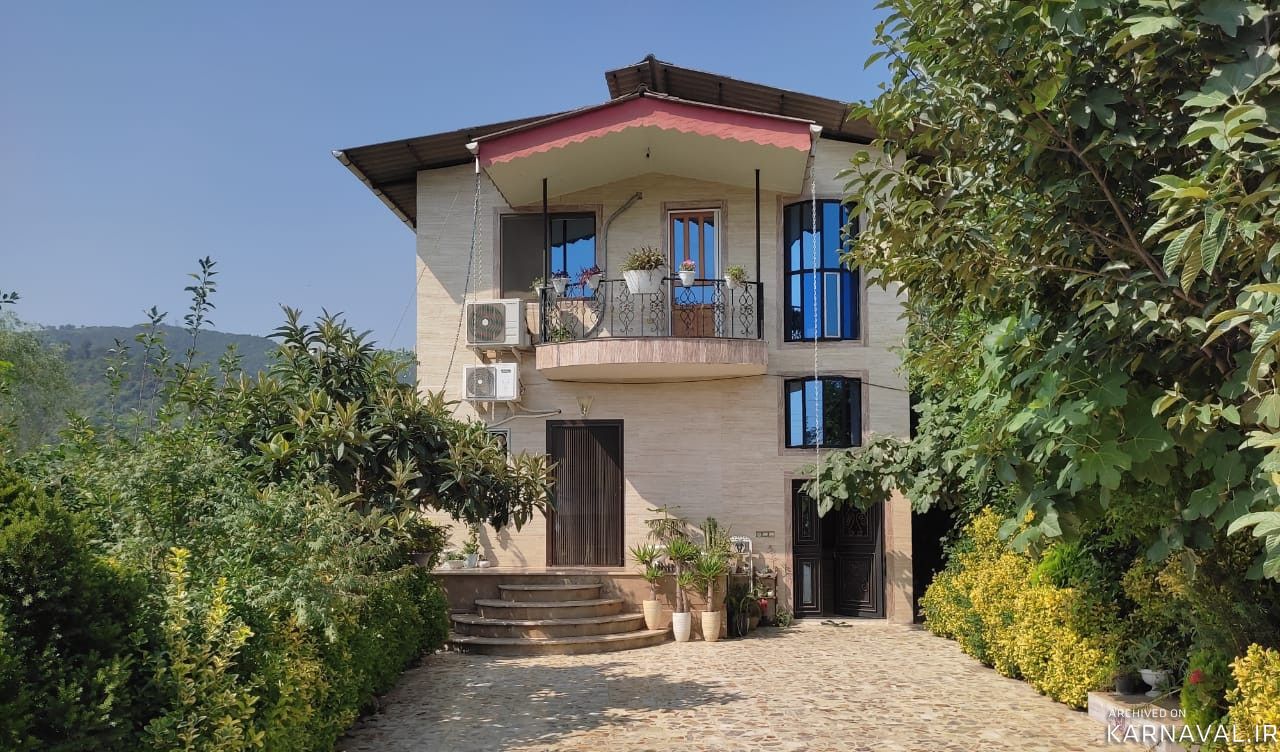 ویلای دو خوابه جنگلی با ویوی دریا 