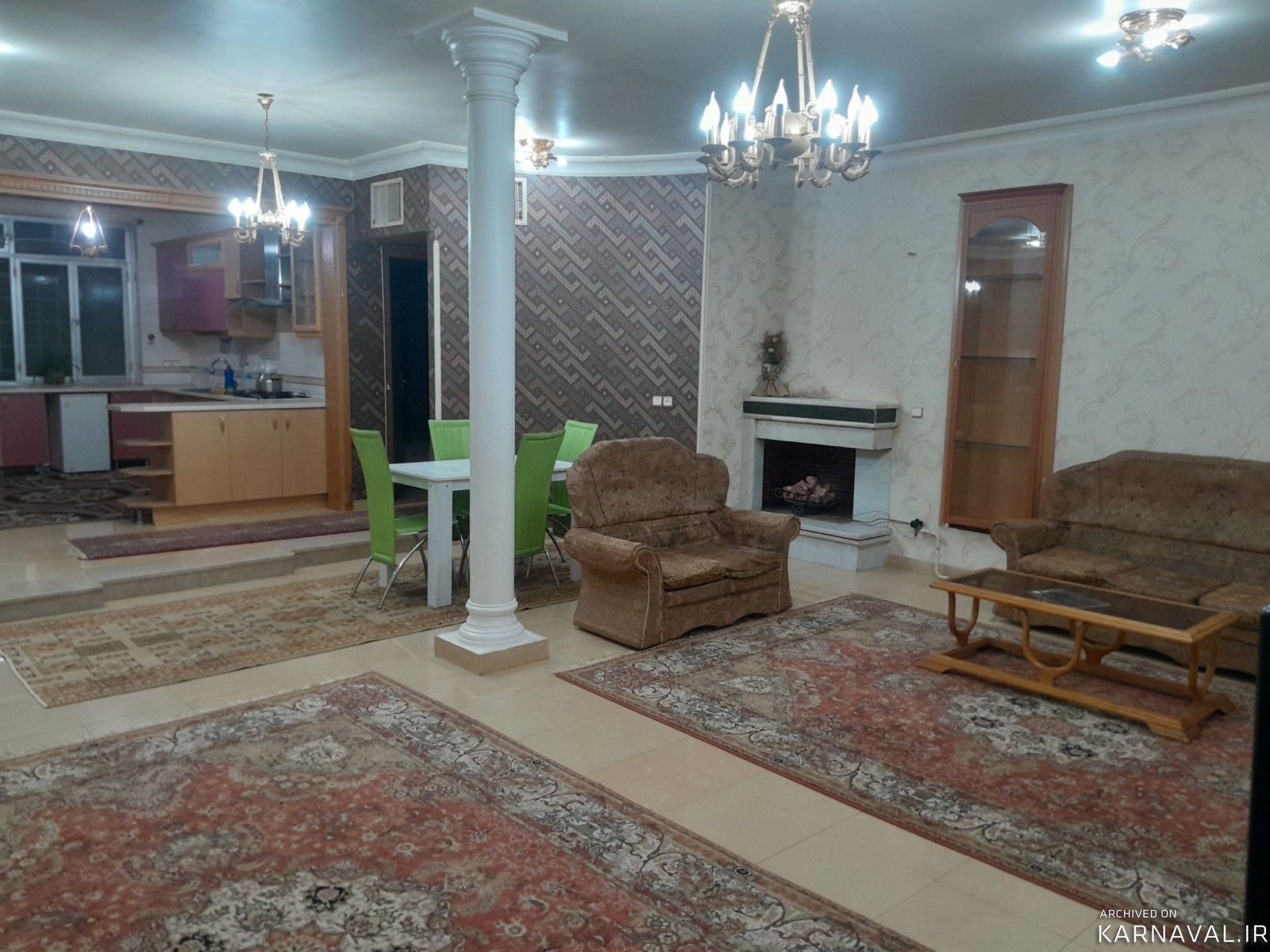خانه دو خوابه در بالا شهر