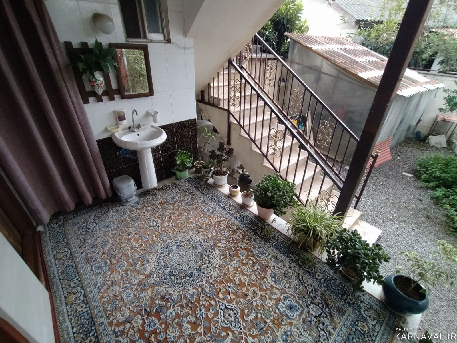 ویلا تک خواب حیاط دار
