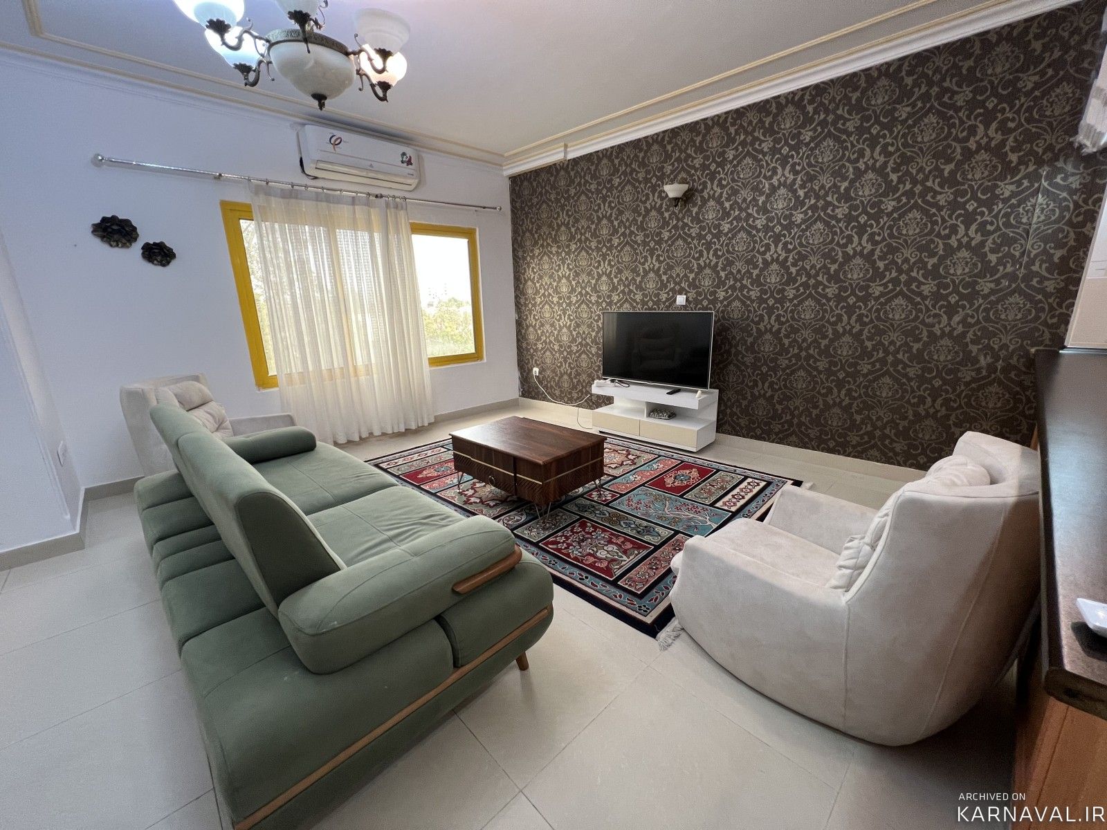 واحد دوخوابه دنج با امکانات رفاهی