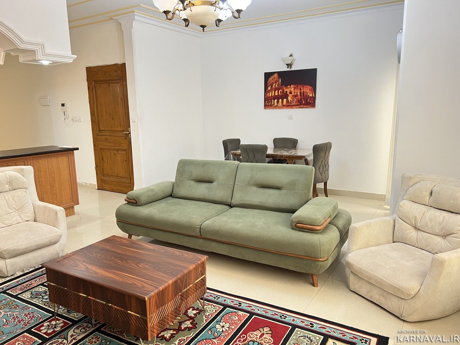 واحد دوخوابه دنج با امکانات رفاهی