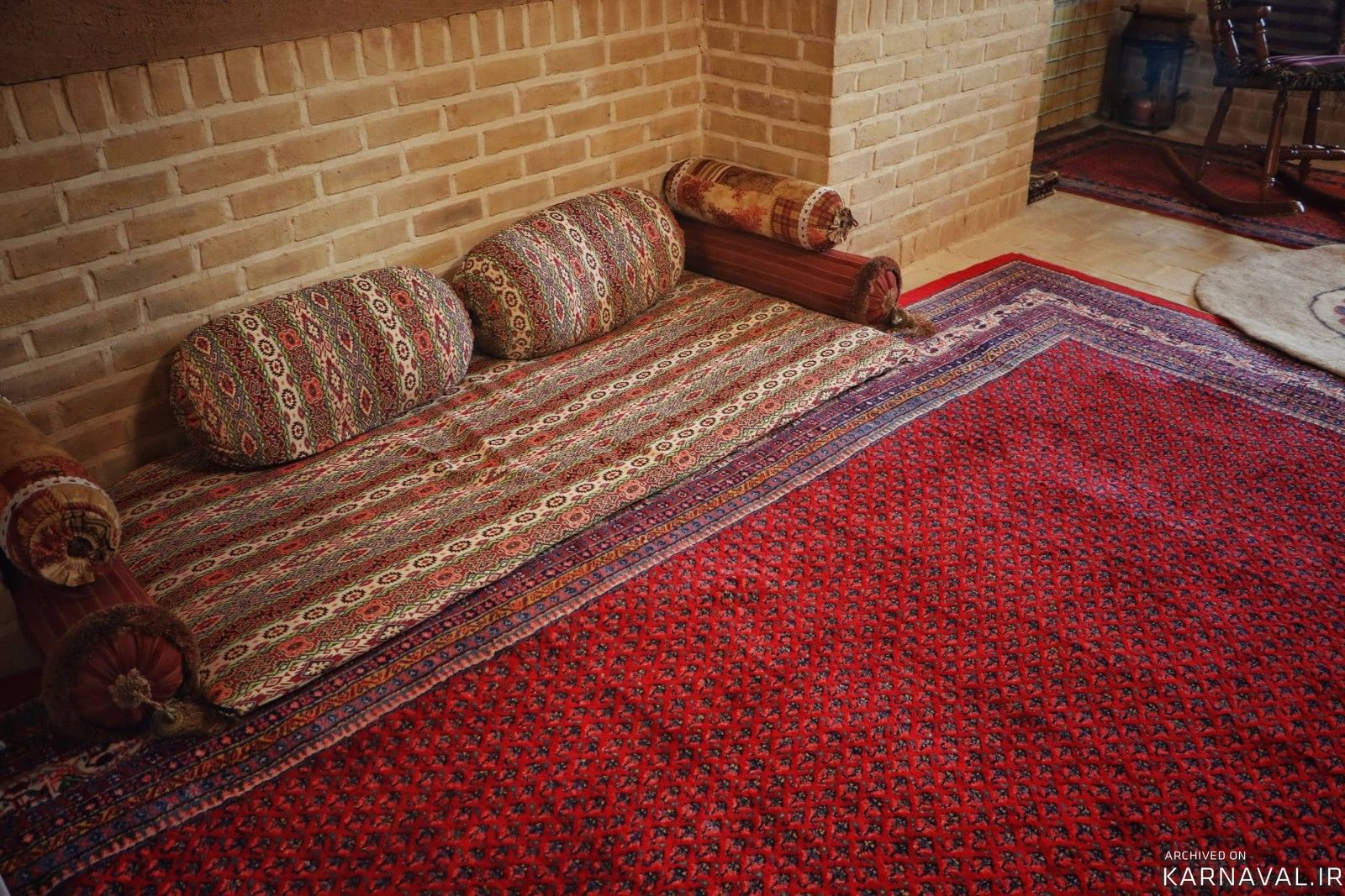 اقامتگاه بومگردی قنات ابراهیم آباد "اتاق خونه چاله"