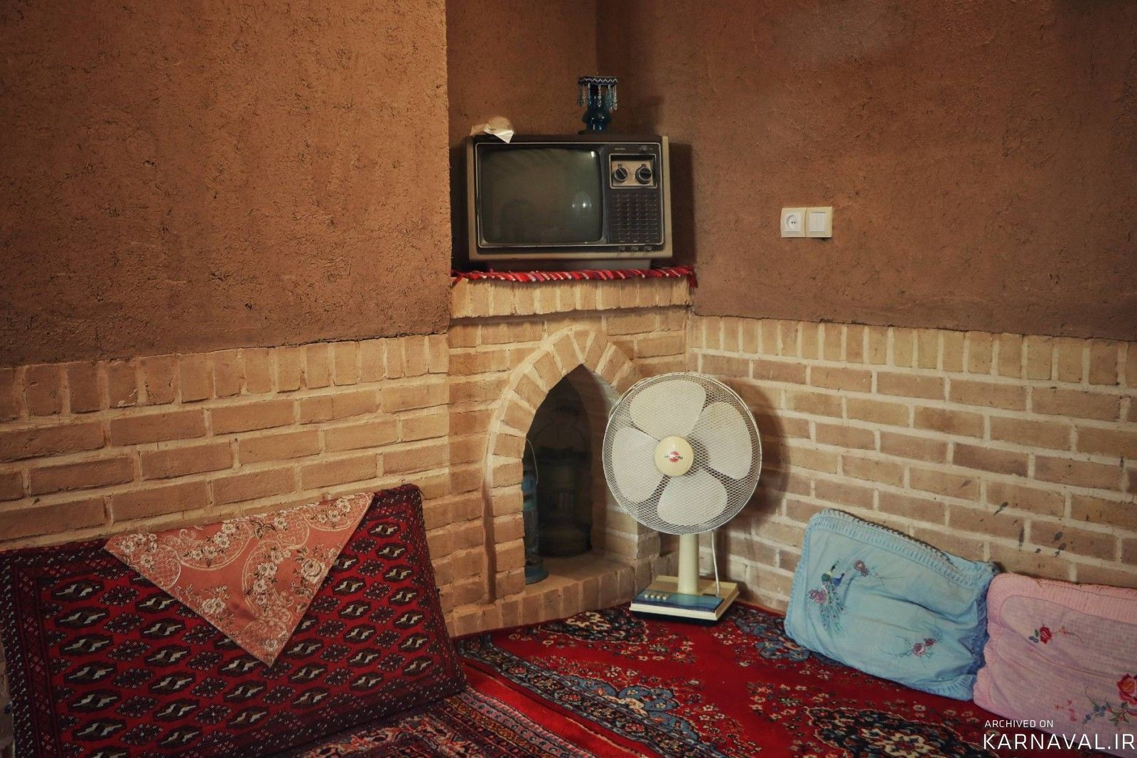 اقامتگاه بومگردی قنات ابراهیم آباد "اتاق خونه چاله"