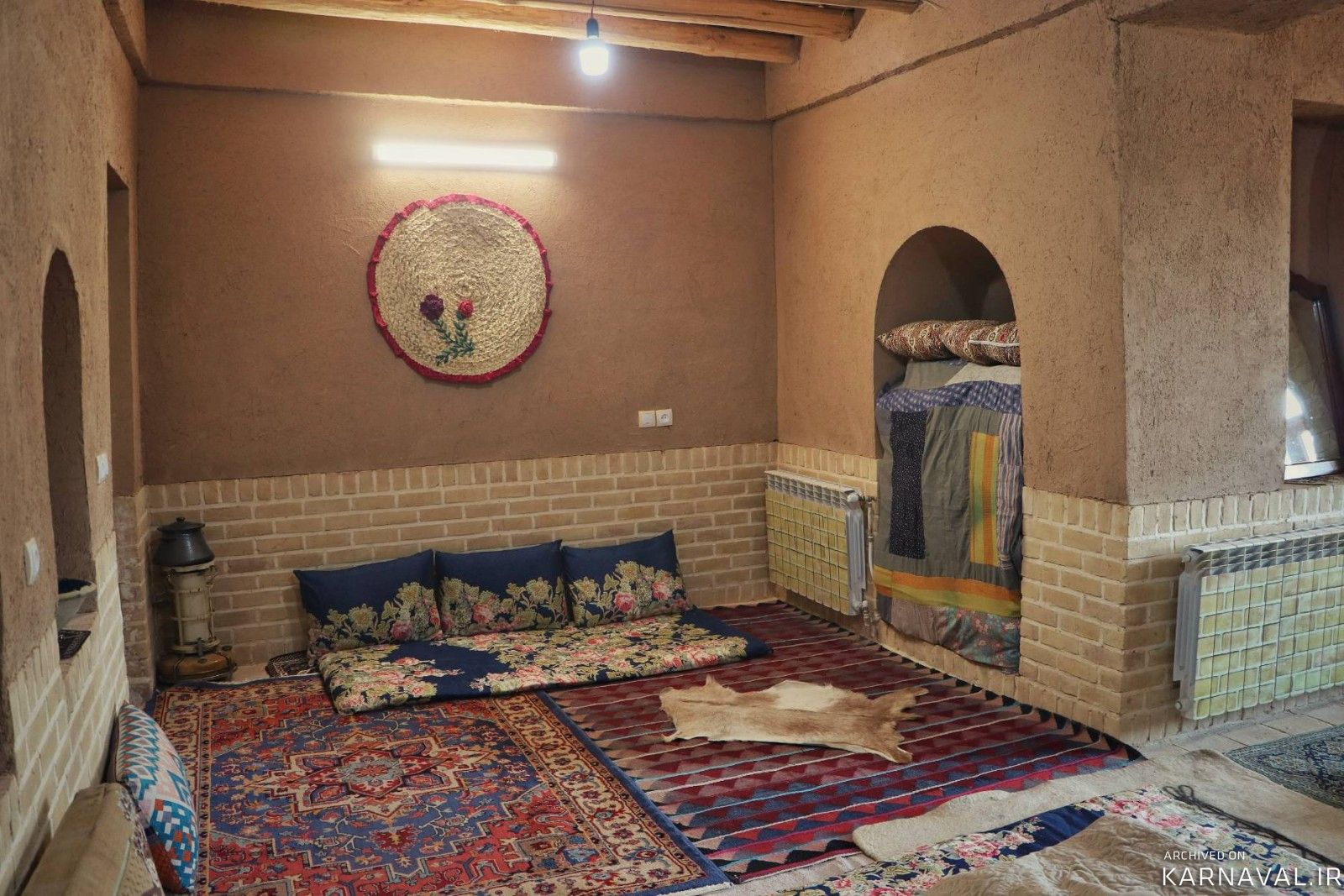 اقامتگاه بومگردی قنات ابراهیم آباد "اتاق خونه بر آفتاب"