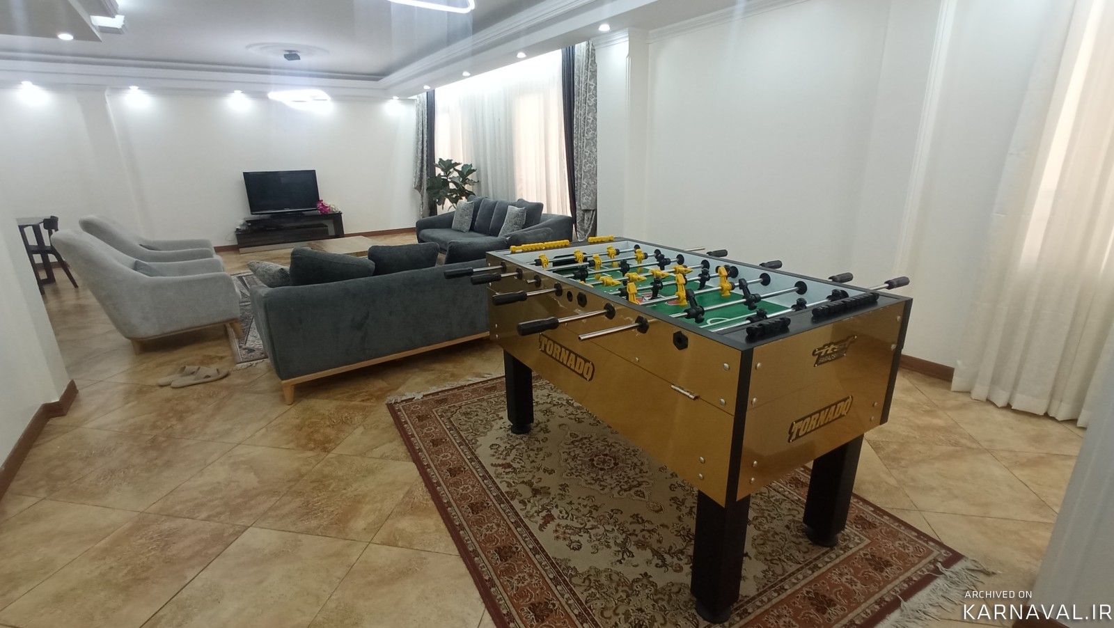 واحد آپارتمانی مبله سه خواب