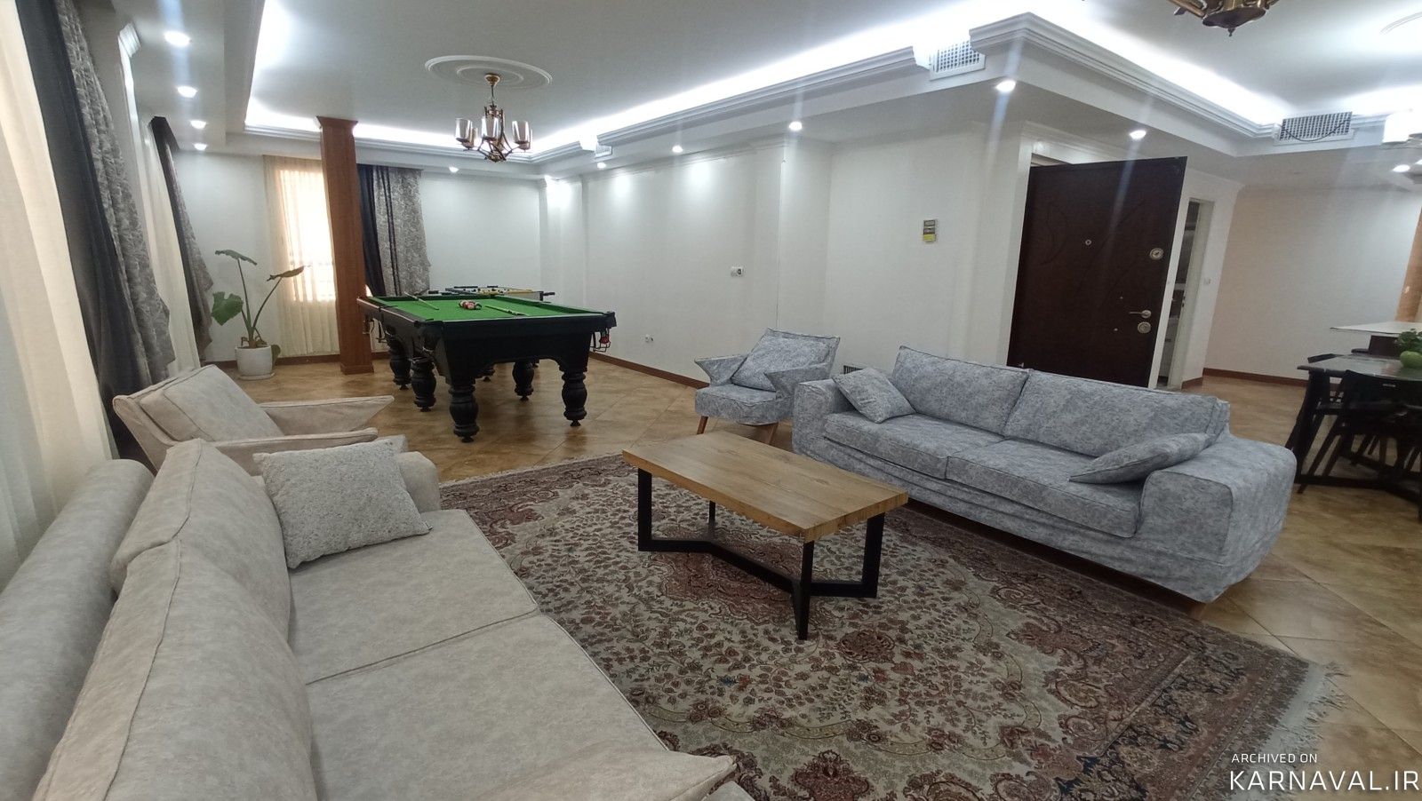 واحد آپارتمانی مبله سه خوابه در سعادت آباد واحد آپارتمانی مبله سه خوابه در سعادت آباد