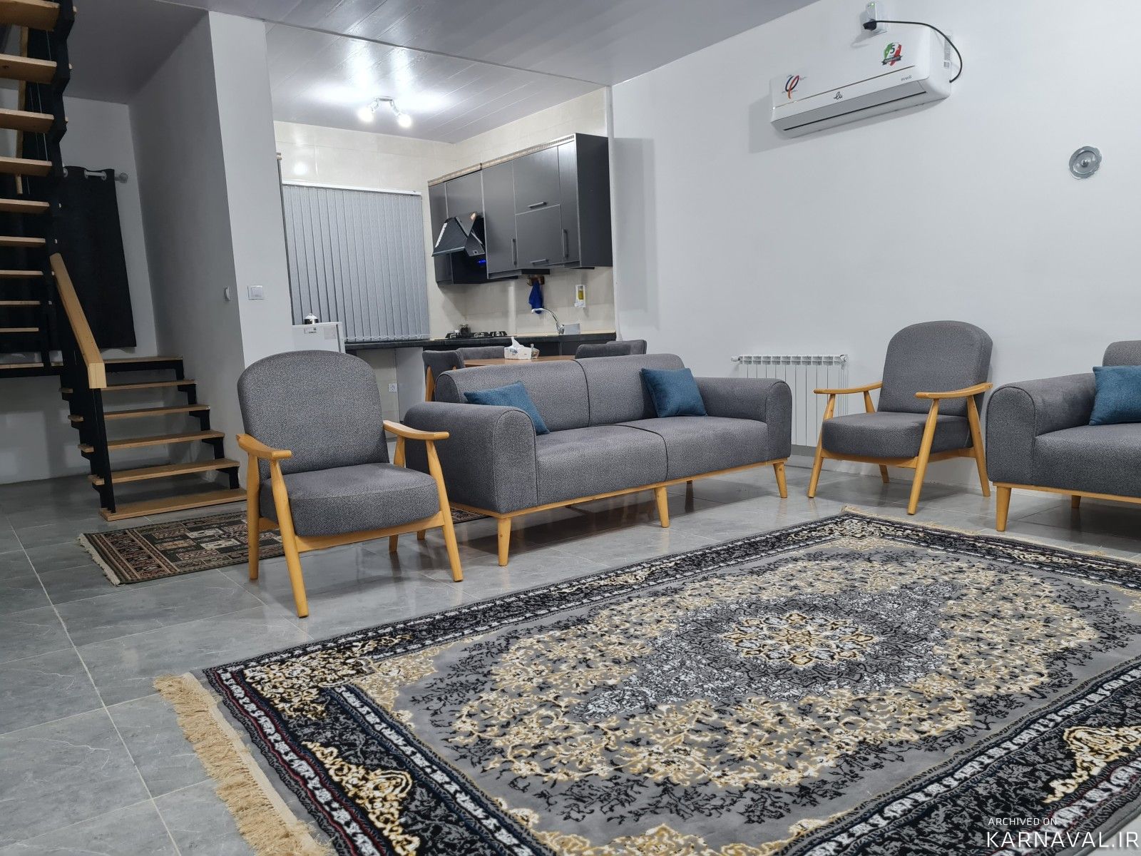 ویلای استخردار سه خوابه "تیراژه"