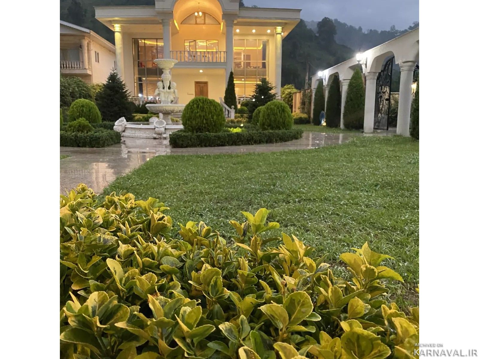 اجاره ویلا  vip استخردار قلعه رودخان