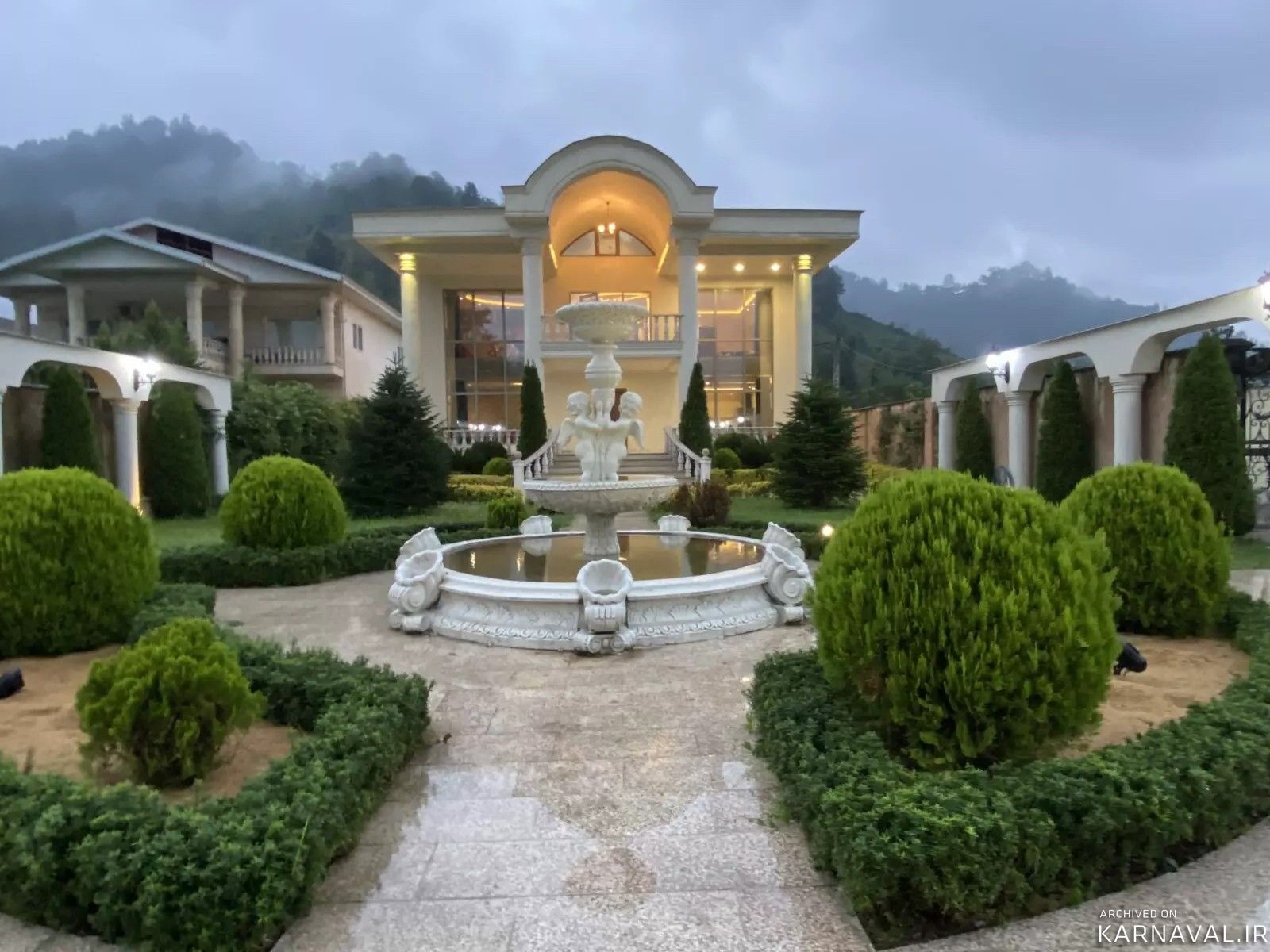 اجاره ویلا  vip استخردار قلعه رودخان