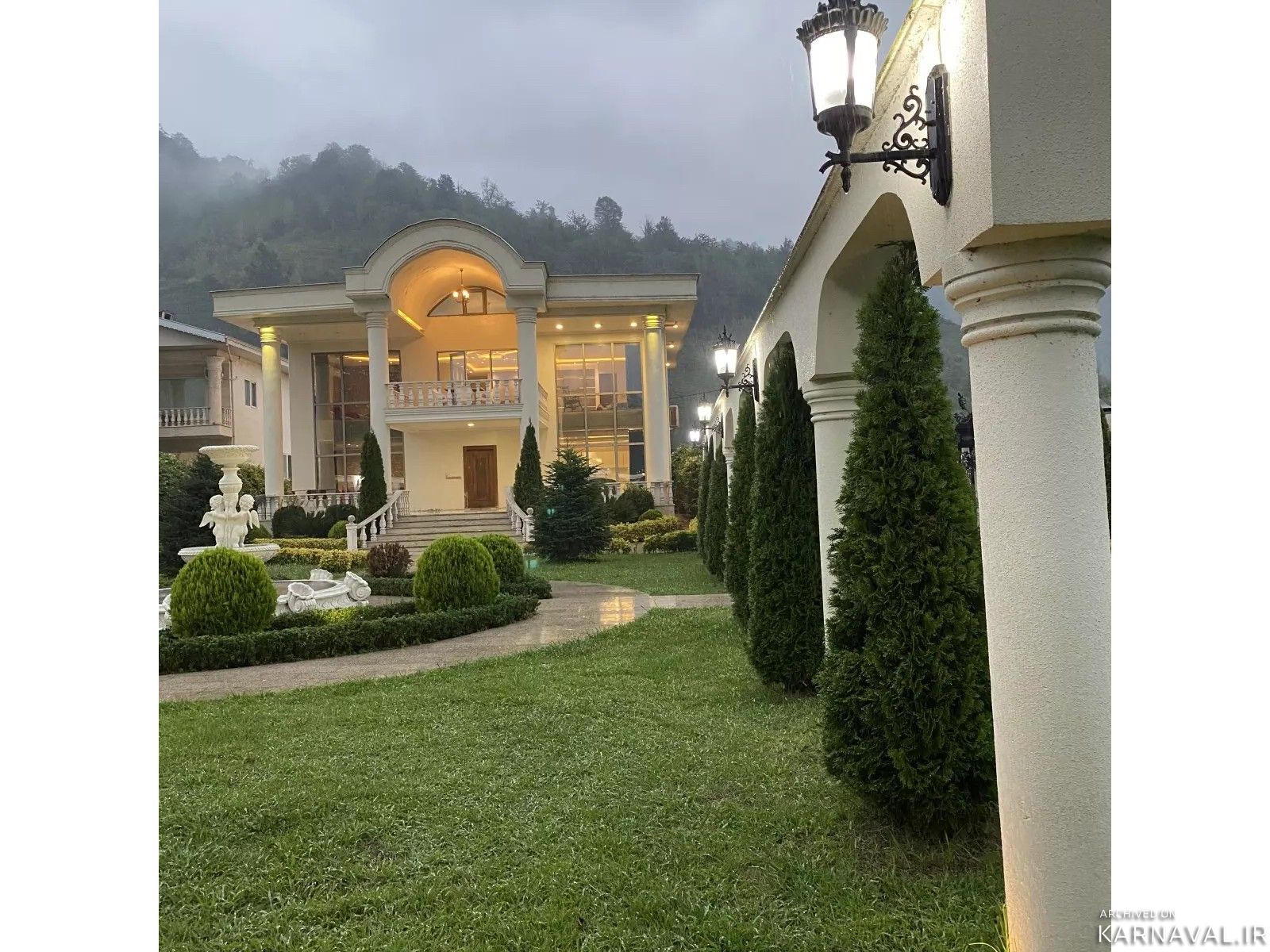 اجاره ویلا  vip استخردار قلعه رودخان