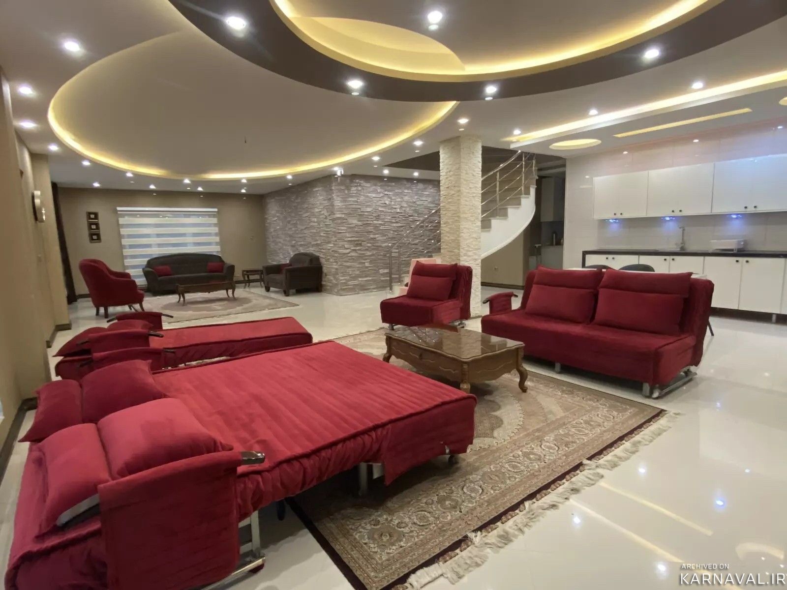 اجاره ویلا  vip استخردار قلعه رودخان