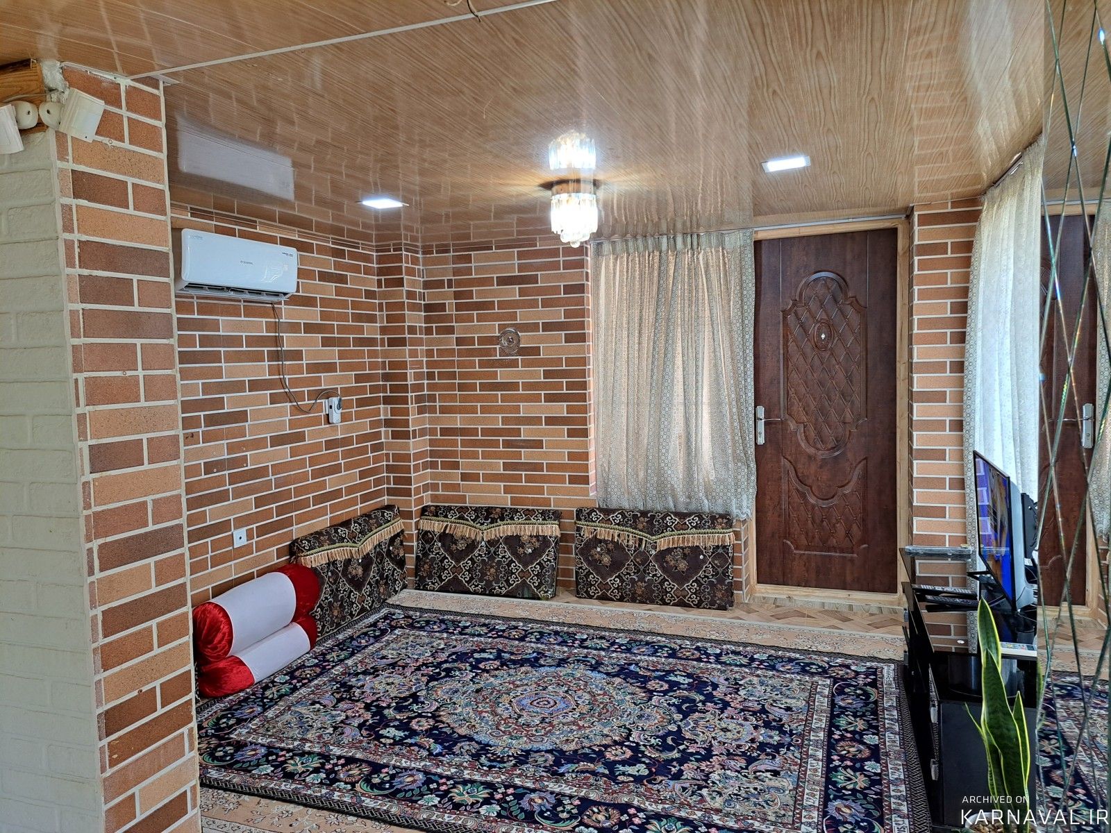 کلبه "حامد" در روستای کیسم