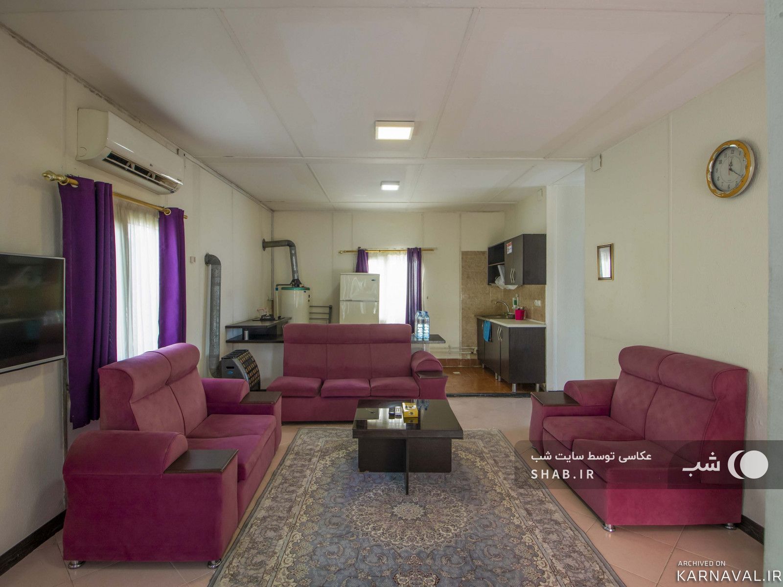 ویلای یک خوابه هتل پارمیس پلاژ راه آهن