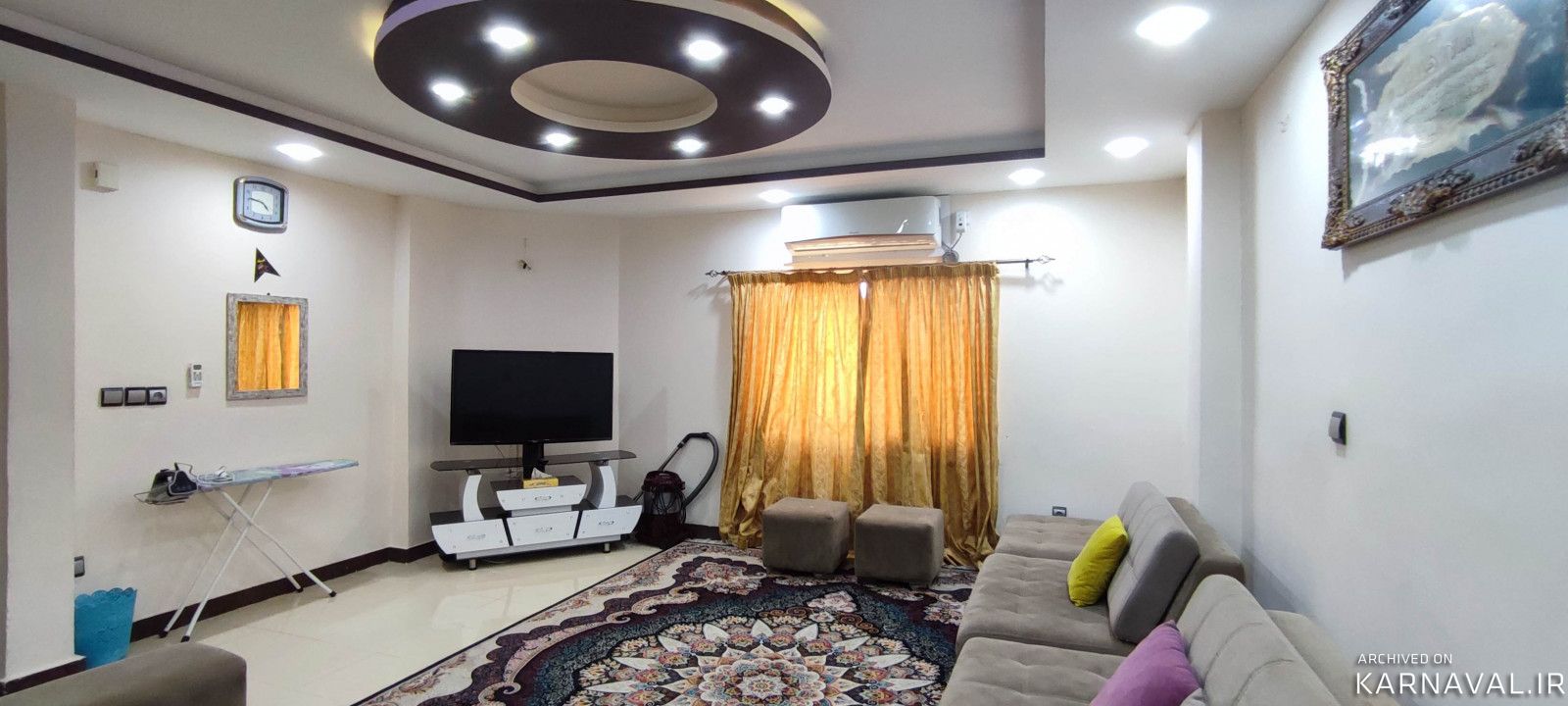 آپارتمان دوخوابه سام و زال قشمی
