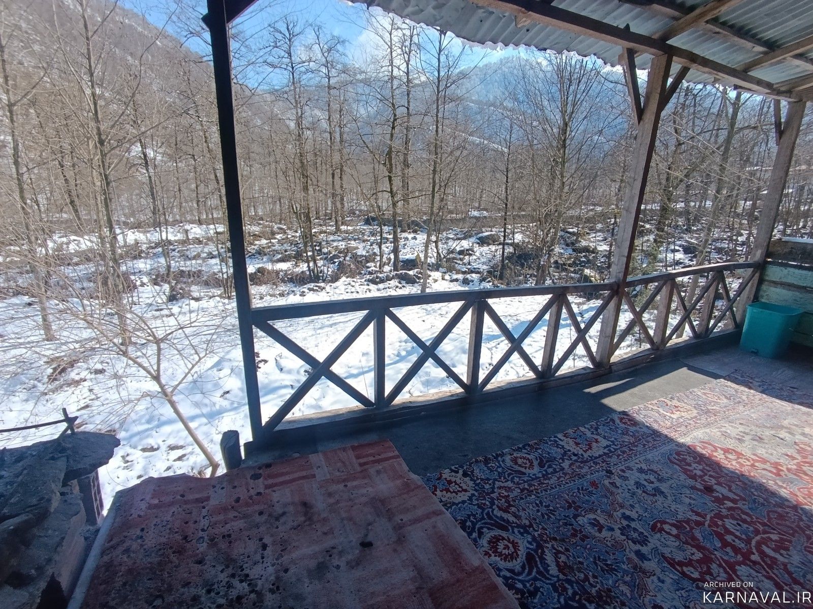کلبه جنگلی تک خواب 9