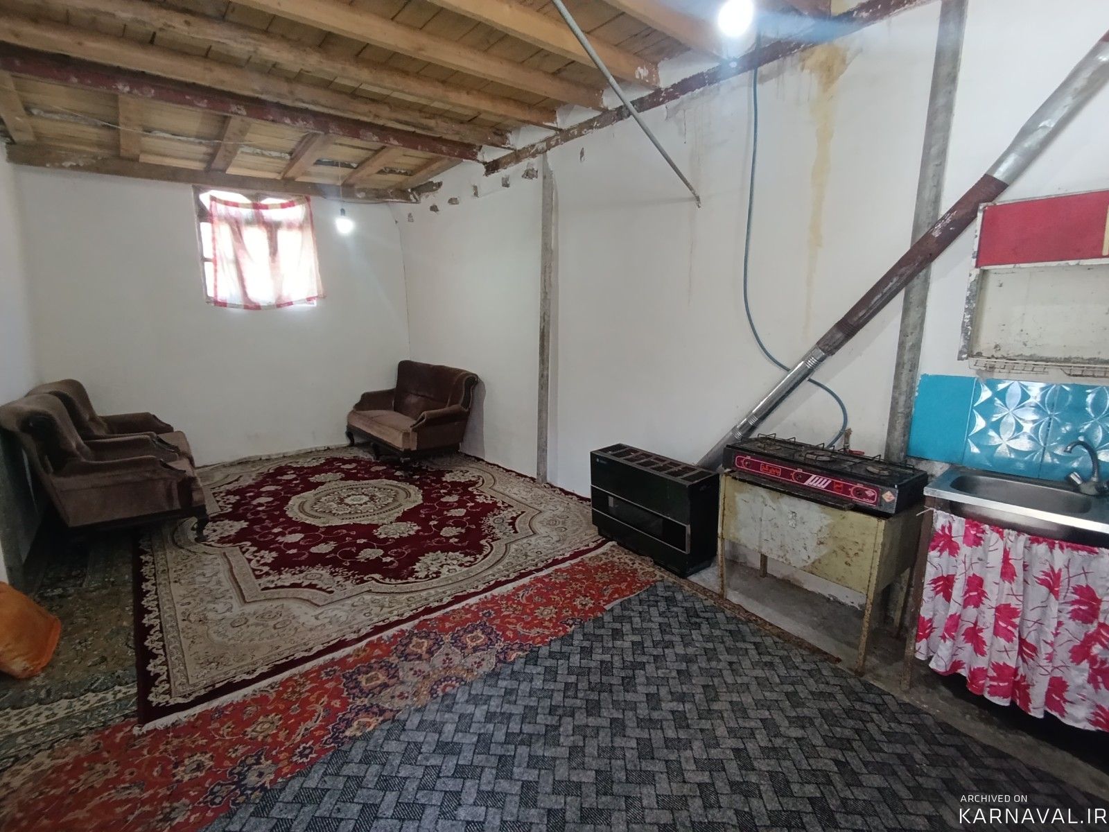 کلبه جنگلی تک خواب 8