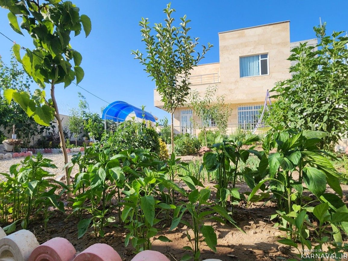 ویلای حیاط دار زیبا در اردبیل
