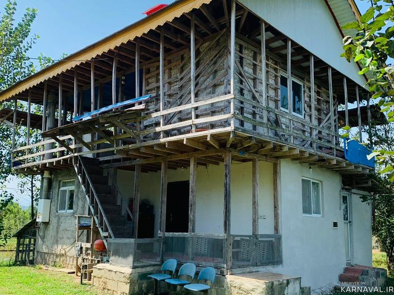 ویلای حیاط دار زیبا در رشت