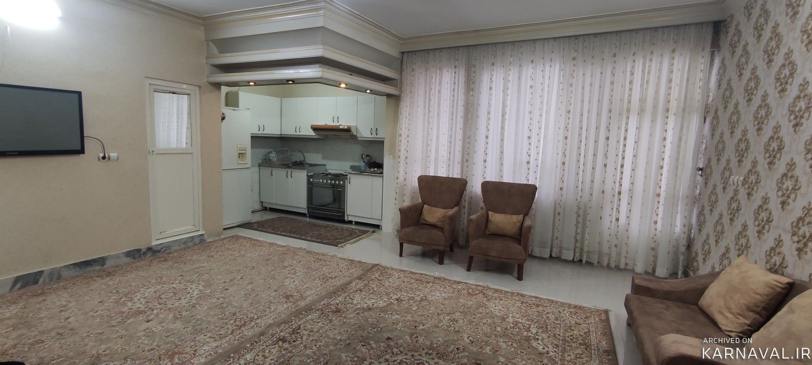 آپارتمان دو خوابه در محدوده حرم