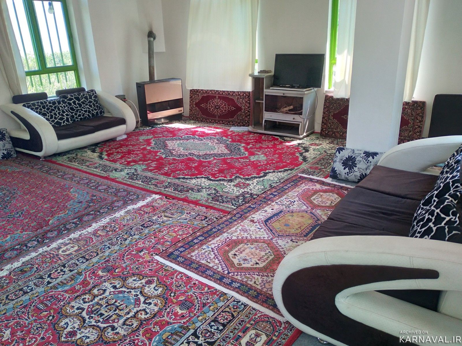 ویلای حیاط دار جنگلی