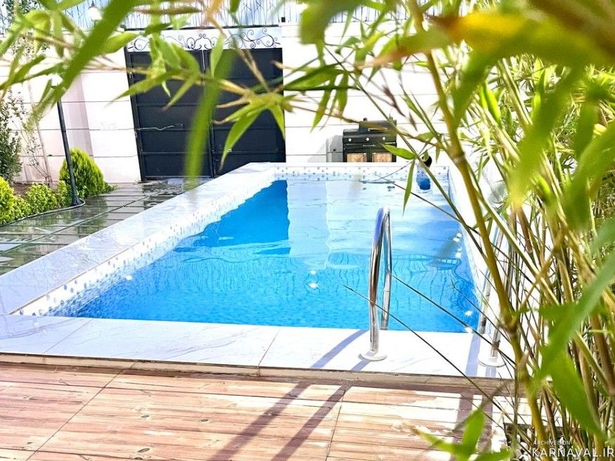 ویلای نوساز با استخر آبگرم و بیلیارد در کردان