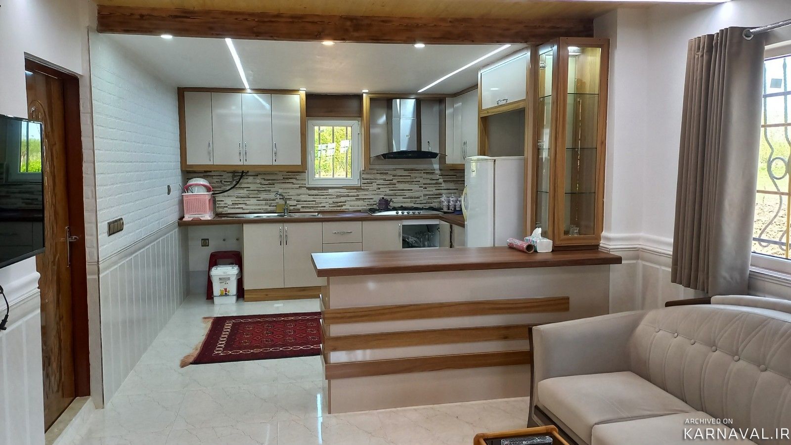 اجاره ویلا باغ روستایی در استخر بیجار