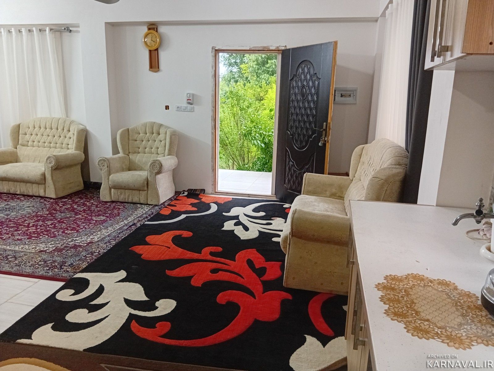 ویلای سرسبز در روستای بالا مرزناک بابل