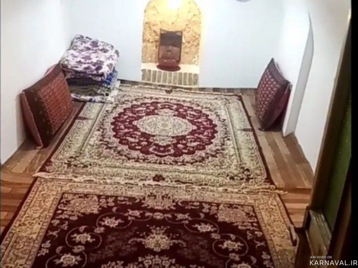 اقامتگاه مسین بابا اتاق دست کند