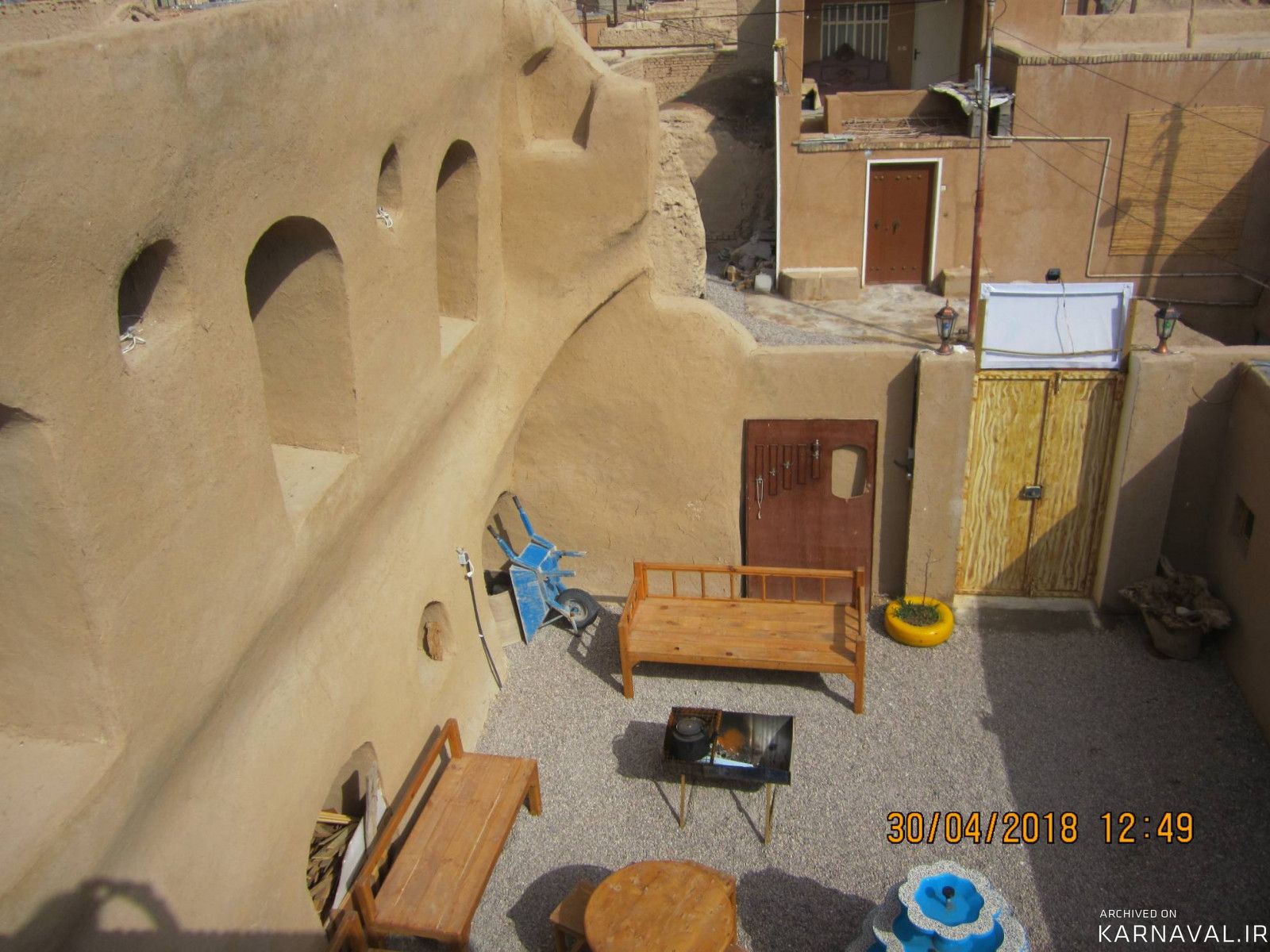 اقامتگاه مسین بابا اتاق دست کند