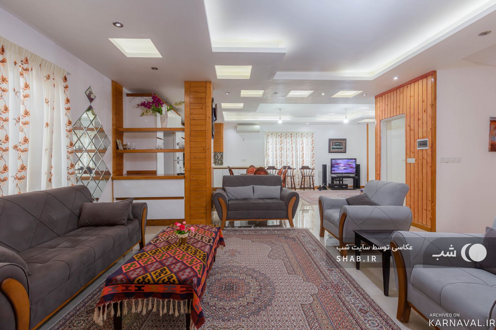 واحد لوکس سه خوابه استخردار در رامسر