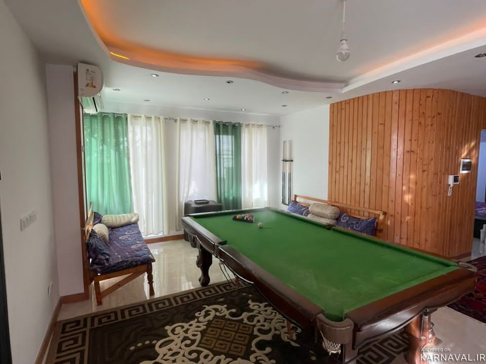 واحد لوکس سه خوابه استخردار در رامسر