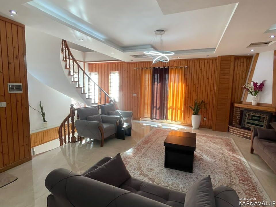 واحد لوکس سه خوابه استخردار در رامسر