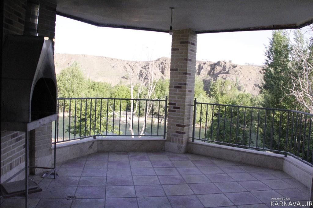 ویلای دوخوابه سنتی کنار آب چهل ایوان دواول