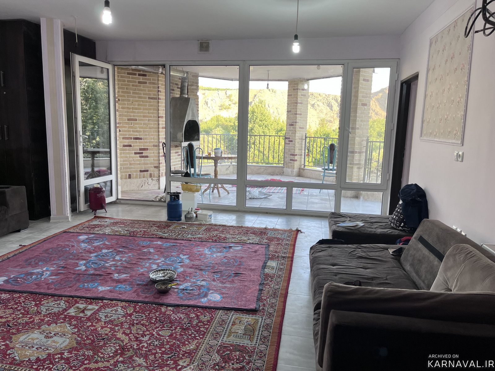 ویلای دوخوابه سنتی کنار آب چهل ایوان دواول