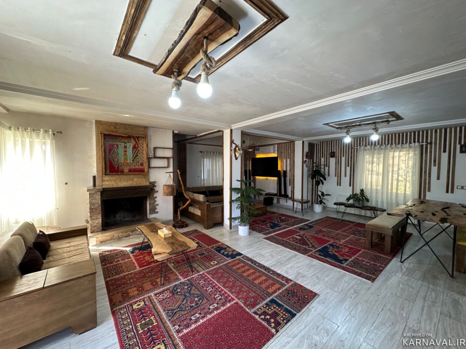 ویلا دوبلکس جنگلی با جکوزی