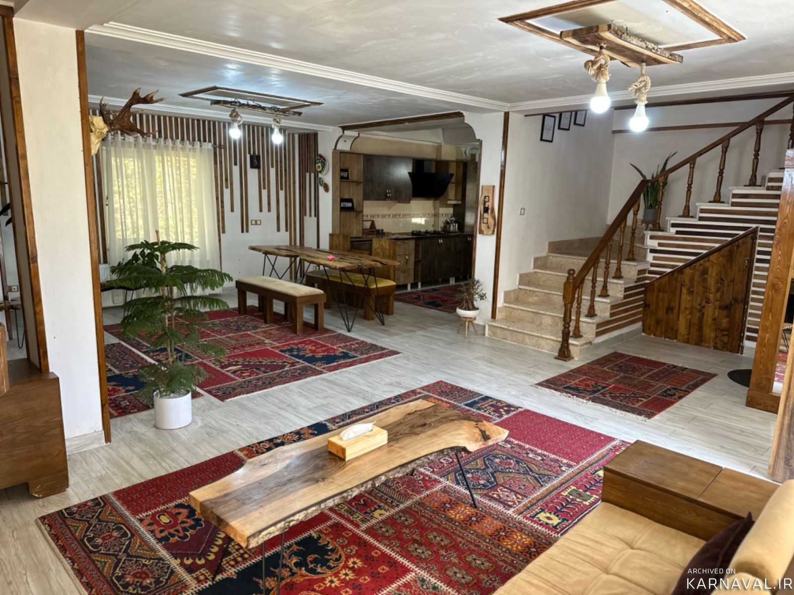 ویلا دوبلکس جنگلی با جکوزی