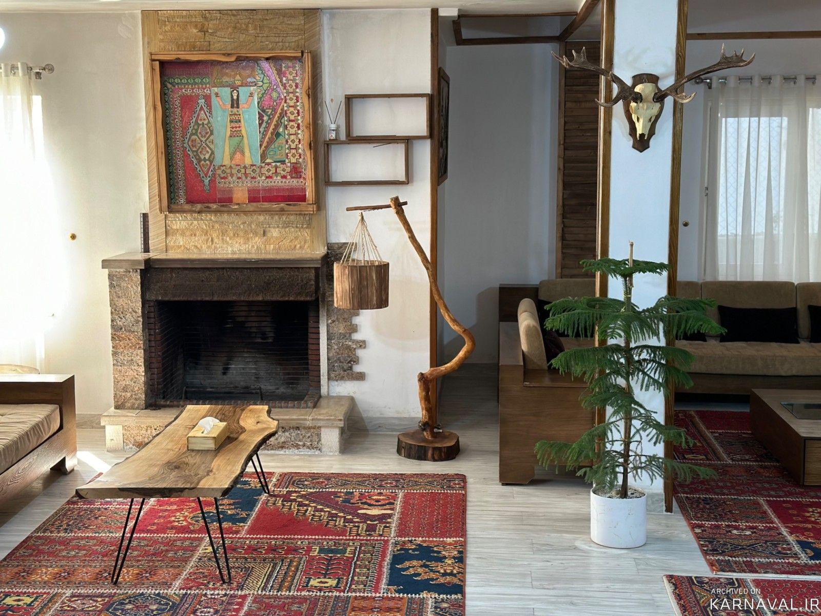 ویلا دوبلکس جنگلی با جکوزی