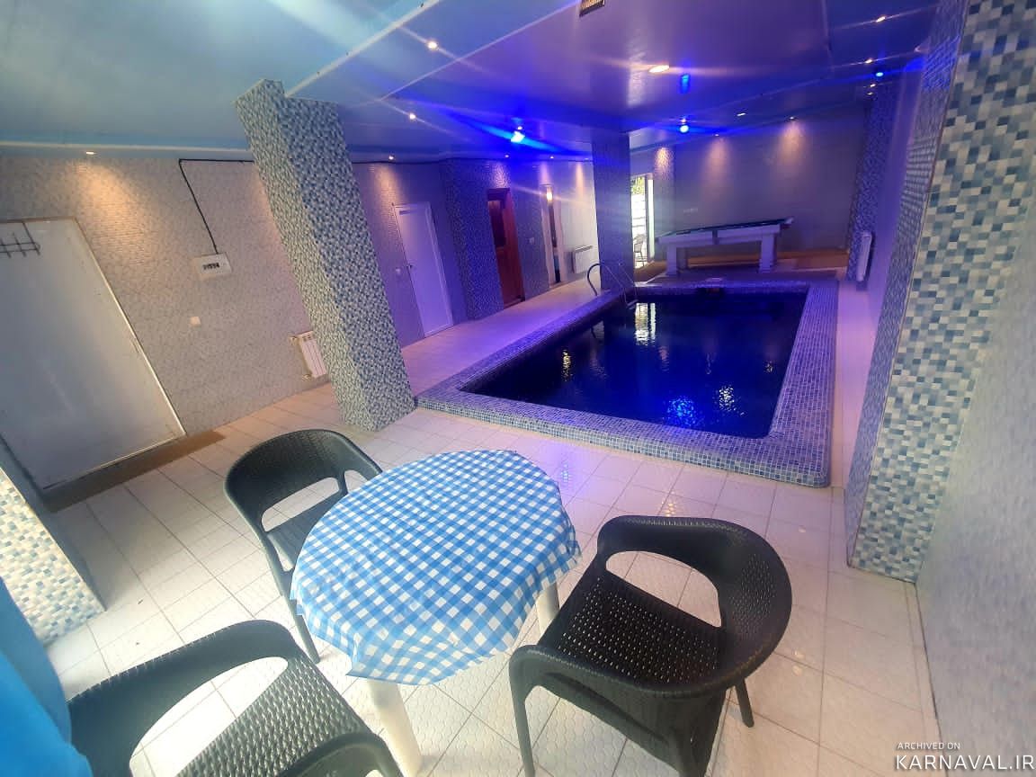 ویلا استخردار با بیلیارد سرخ رود 