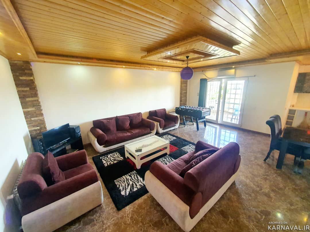 ویلا استخردار با بیلیارد سرخ رود 