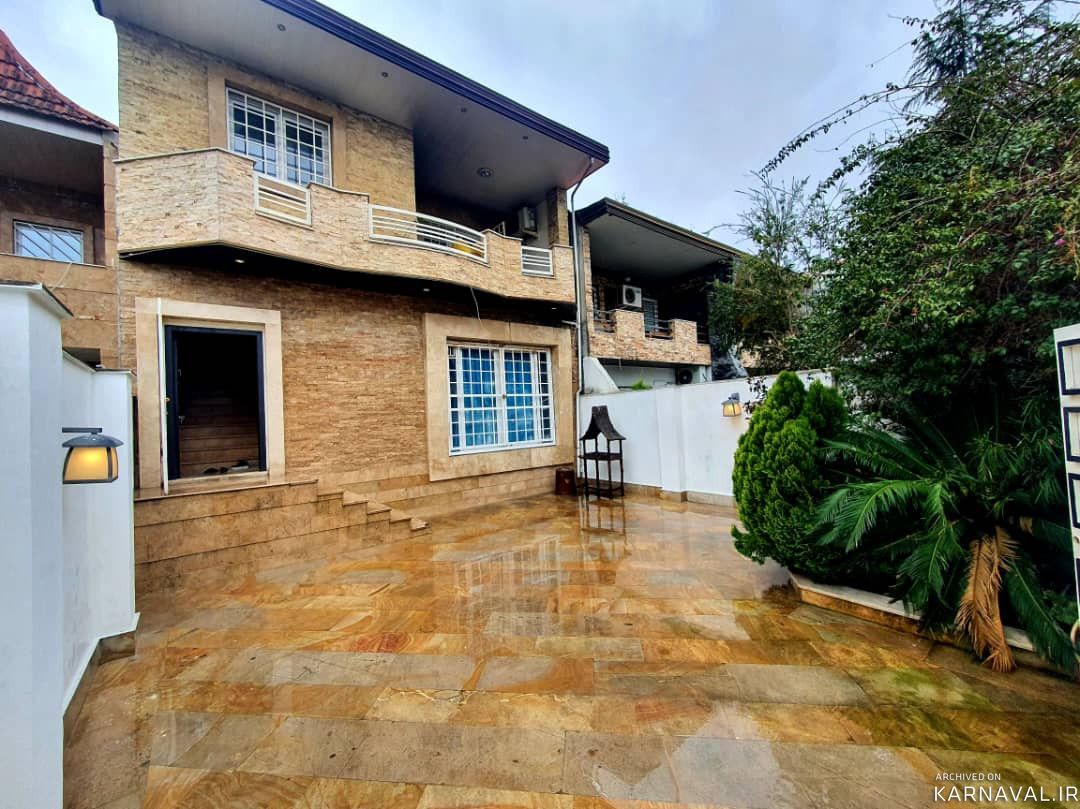 ویلا استخردار با بیلیارد سرخ رود 