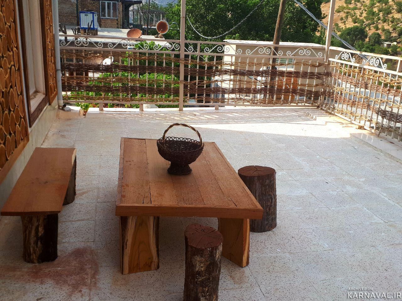 اقامتگاه بومگردی"چشمه مارو" واحدطبقه دوم